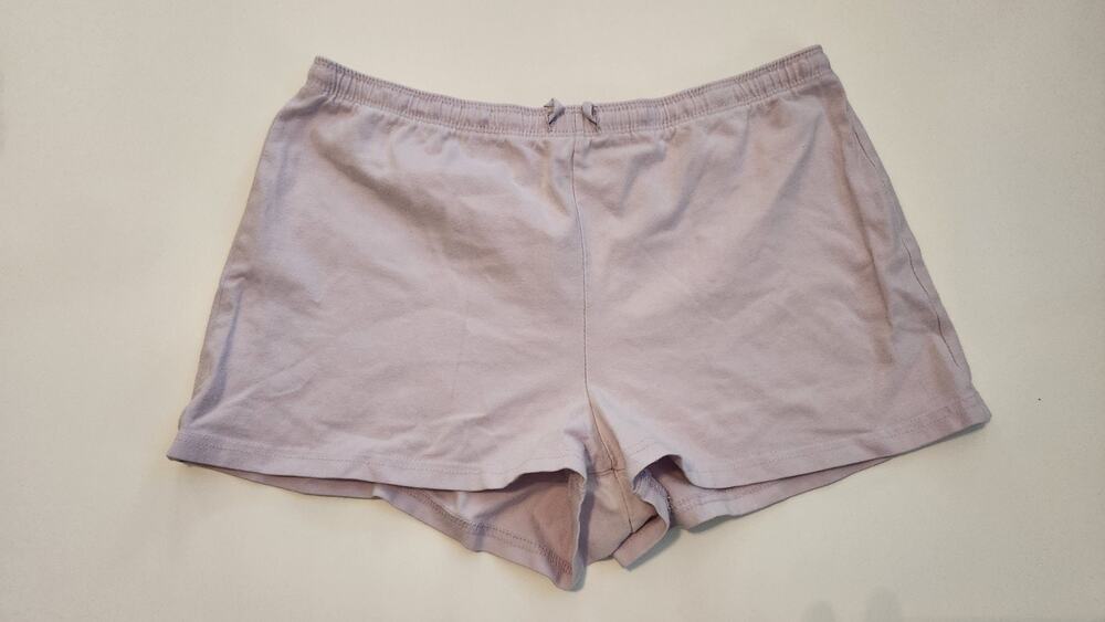 Cherokee Women's Lounge Shorts Size M Lavender Purple Stretch Cotton #494